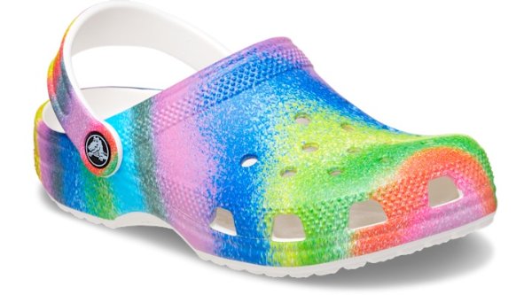 Kids’ Shoes - Classic Spray Tie Dye Clogs, Water Shoes, Slip On Shoes