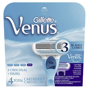 Gillette Venus 女士剃毛刀替换刀头4个
