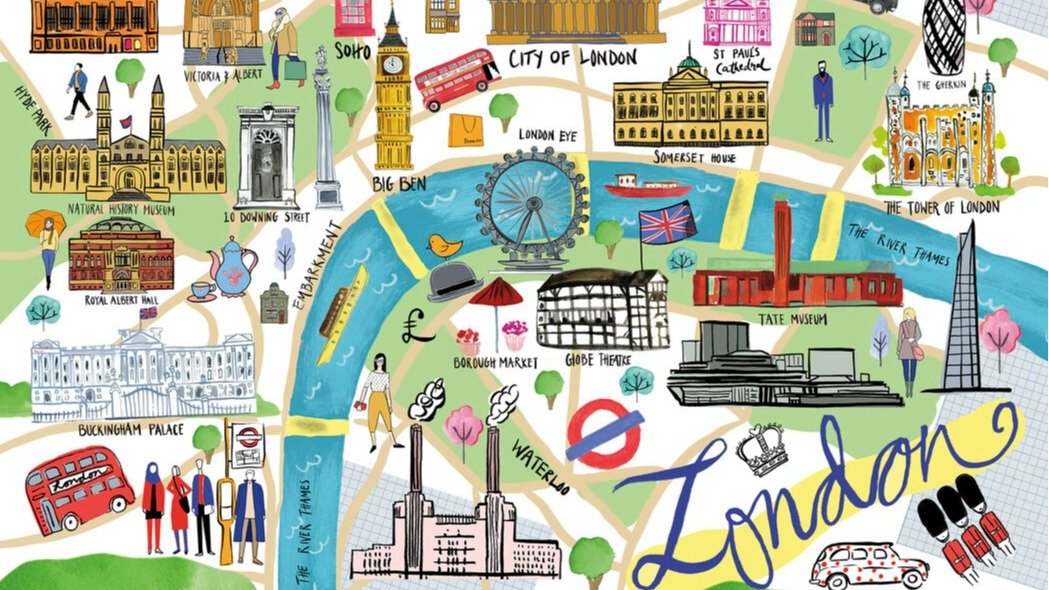 伦敦分区 | London Boroughs | 各区域邮编+伦敦地图