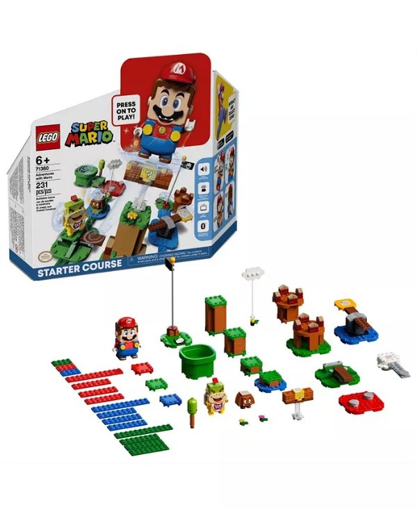 Super Mario Adventures 71360 Mario Starter Course Toy Building Set