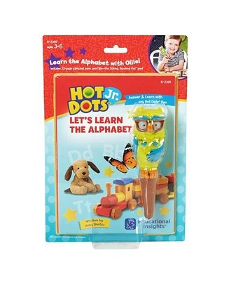 Educational Insights Hot Dot Jr Let's Learn The Alphabet Interactive Book and Pen Set