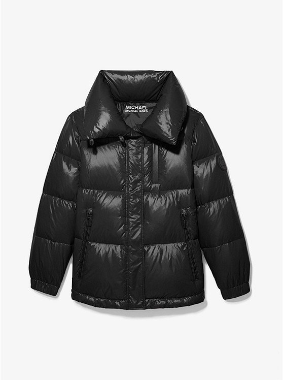 Quilted Nylon Puffer Jacket