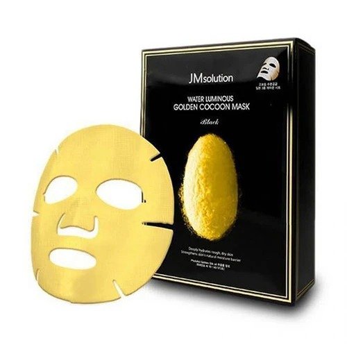 [JMsolution] Water Luminous Golden Cocoon Mask Black 10 ea
