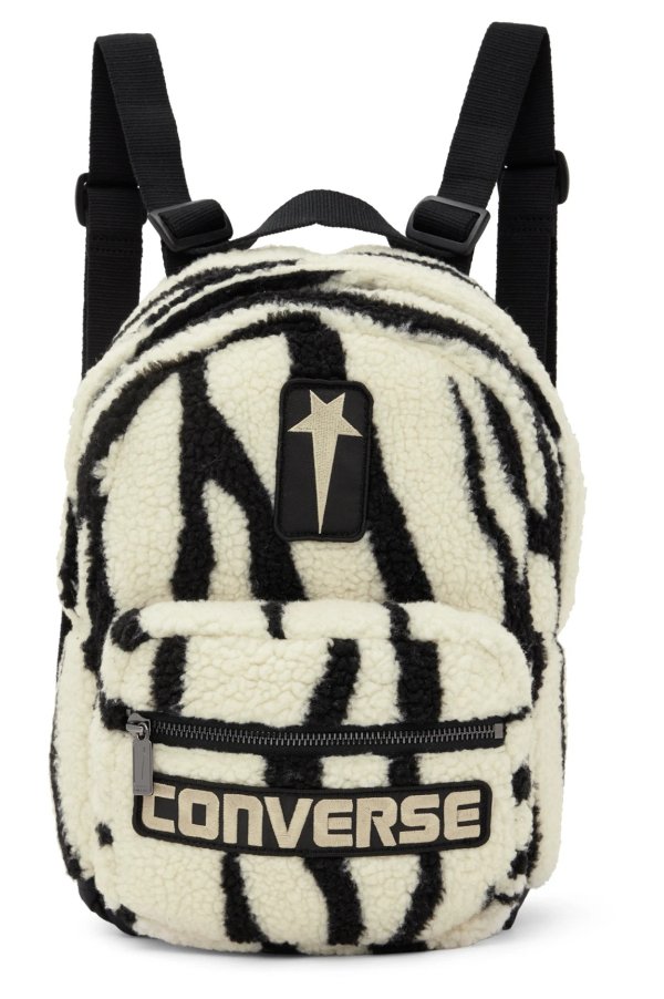 Black & White Converse Edition Zebra Go Lo Backpack
