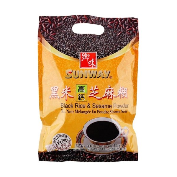 xiang wei Black Rice Sesame Cereal 12pcs,10.5 oz