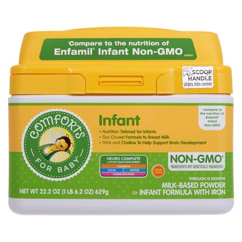 Comforts® For Baby® Infant, Non-GMO Formula -- 22.2 oz