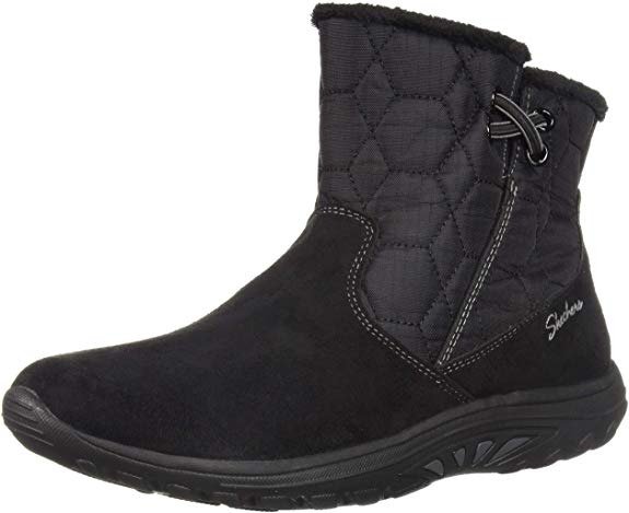 Women's Easy Going-Tribune-Double Zipper Bungee Bootie with Air-Cooled Memory Foam Ankle Boot