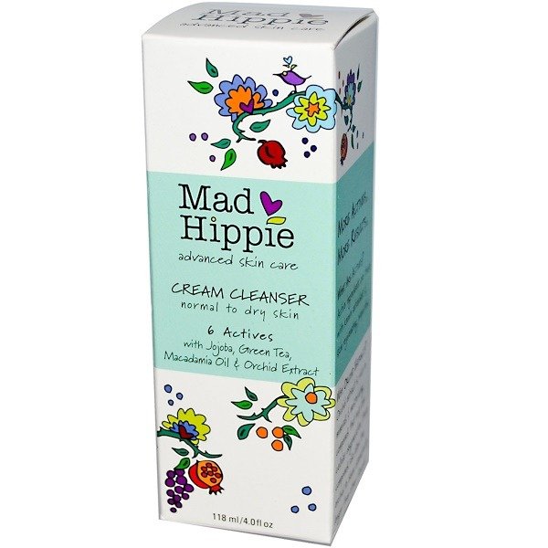Mad Hippie Skin Care Products, 泡沫洗面奶，4.0液体盎司，118ml