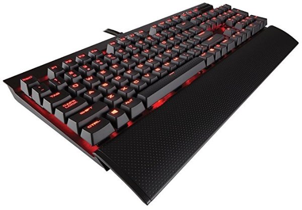K70 LUX Cherry MX 茶轴 红色背光机械键盘