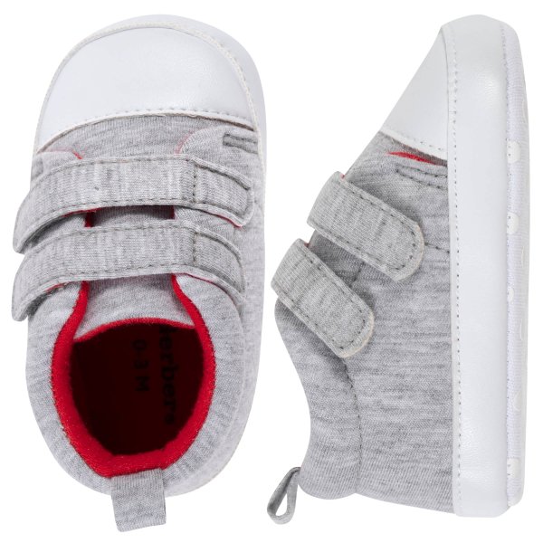 Baby Boys Heather Gray Shoes