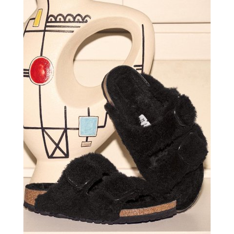 BirkenstockArizona Teddy 拖鞋