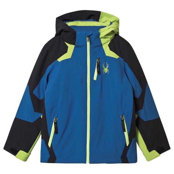 Blue & Green Leader Ski Jacket | AlexandAlexa