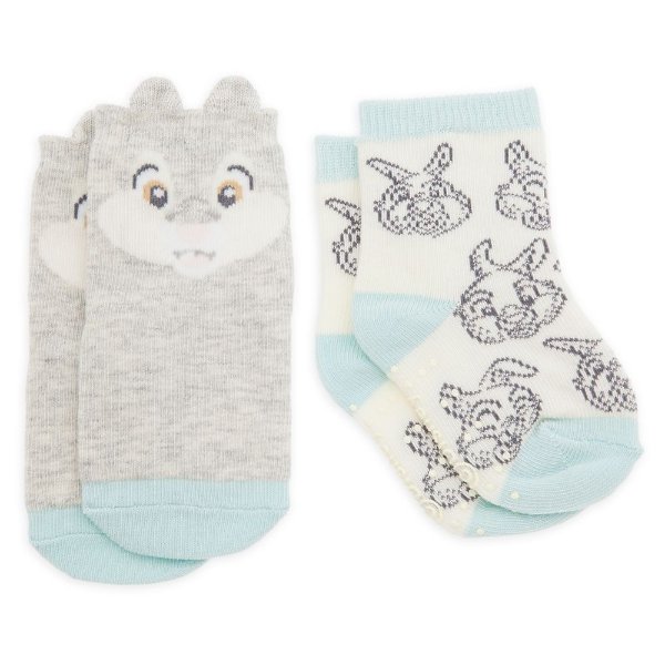 Thumper图案 婴儿、幼童袜子2双