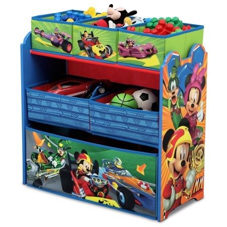 Mickey Mouse Multi-Bin Toy Organizer by Delta Children