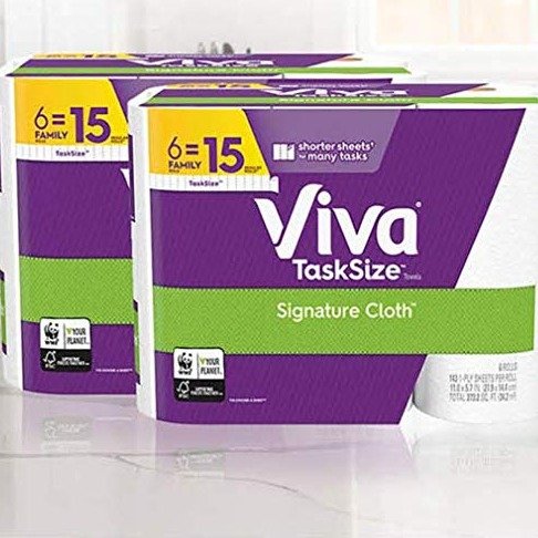 Viva Signature Cloth TaskSize Paper Towels