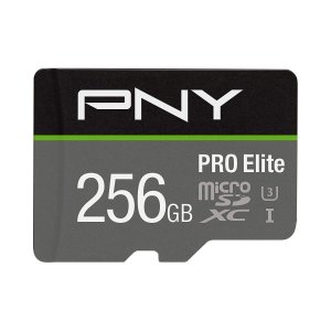 PNY Pro-Elite 256GB microSDXC UHS-I Memory Card