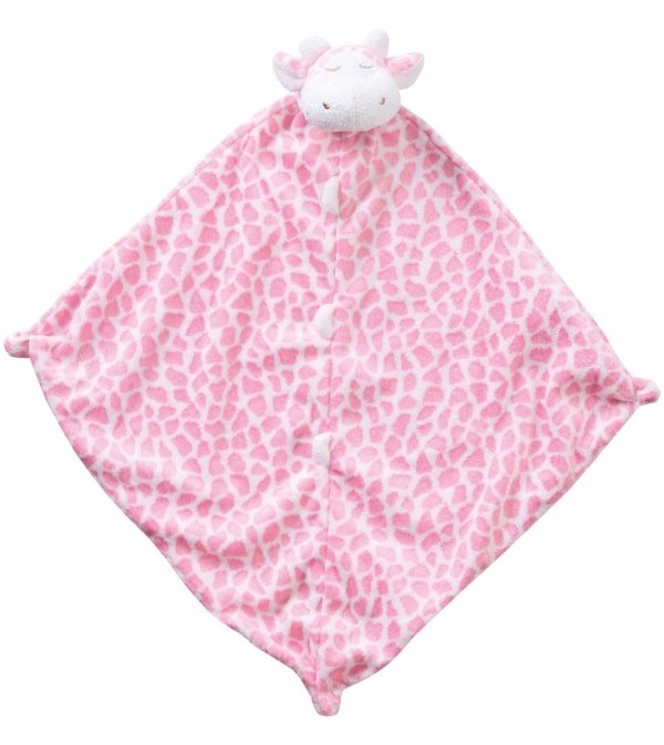 粉色长颈鹿安抚巾