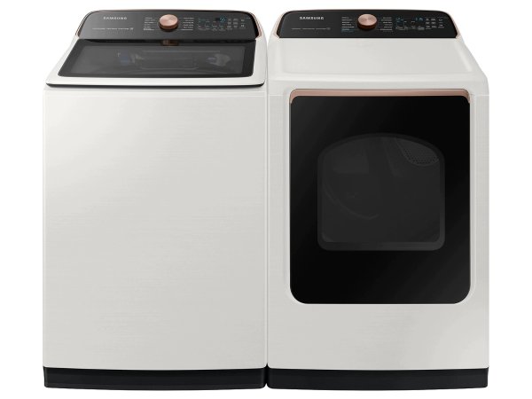 智能洗衣机+烘干机组合  5.5 cu. ft.+ 7.4 cu. ft