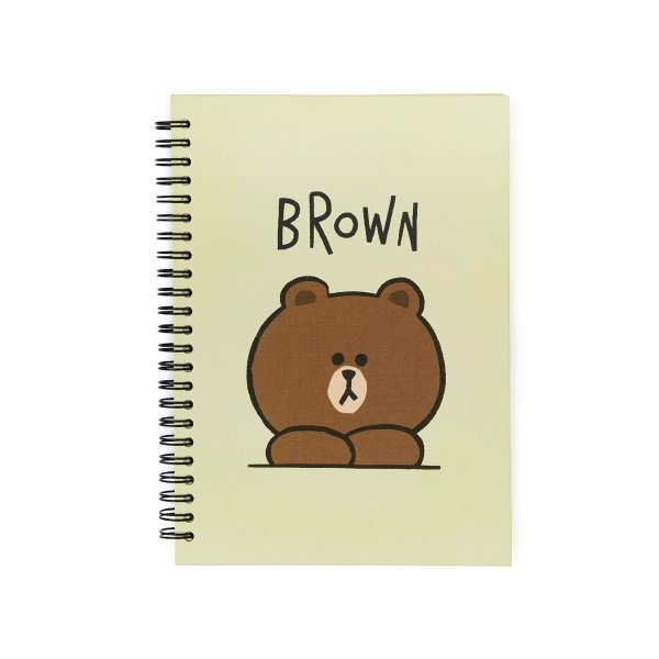布朗熊 A5记事本