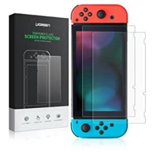 UGREEN Switch Screen Protector for Nintendo Switch Tempered Glass 2 Pack