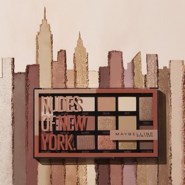 Maybelline Eyestudio Nudes of New York 16 pan Eyeshadow Palette