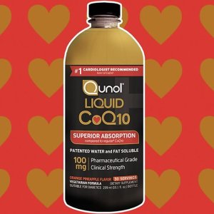 Qunol Liquid CoQ10 100mg Orange Flavored, 60 Servings, 20.3 oz