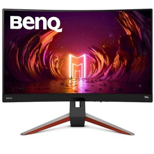 BenQ MOBIUZ EX3210R 32” 2K Curved Gaming Monitor | Extreme 1000R Curve | 165Hz 1ms | HDRi Optimization | Dual Speakers + Subwoofer | FreeSync Premium Pro | Eye-Care & Height/Tilt Adjustable Stand