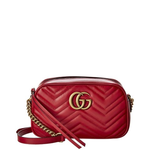 GucciGG Marmont Small Matelasse Leather Shoulder Bag