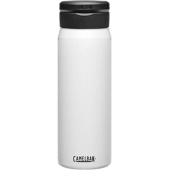 Fit Cap Vacuum Stainless Insulated Water Bottle - 25oz, White