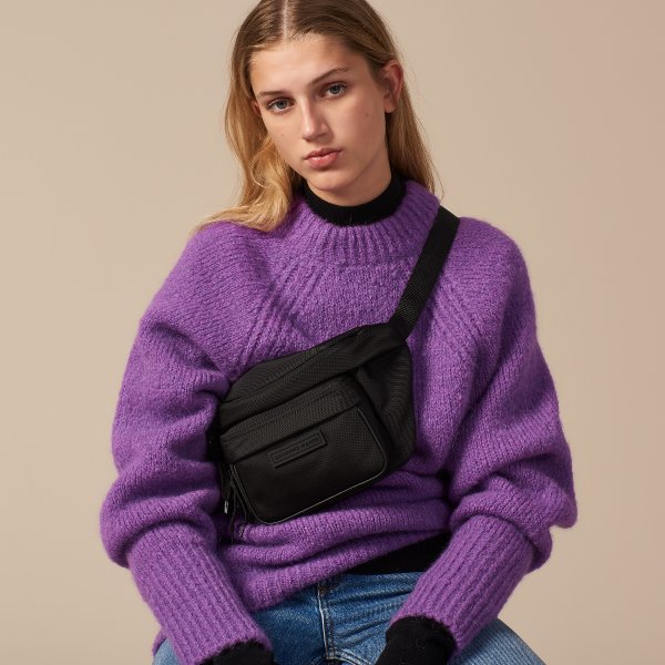 Oversized mohair blend sweater