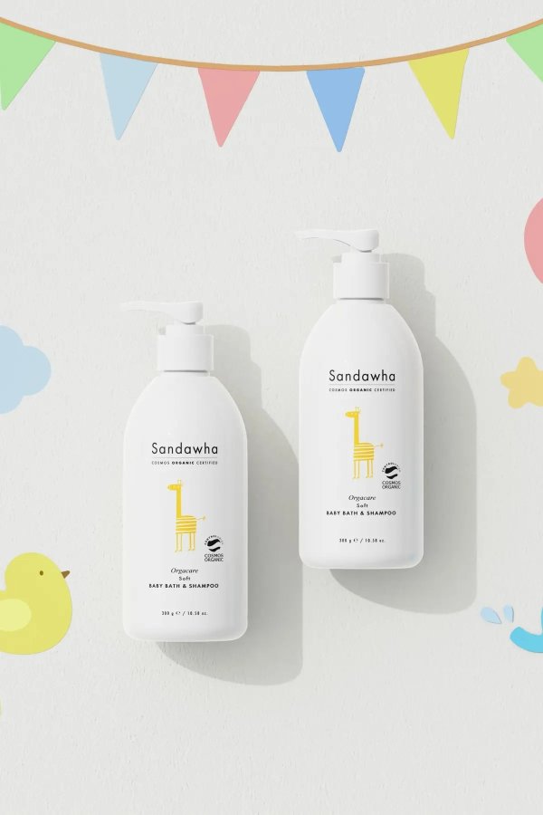 Orgacare Soft Baby Bath and Shampoo
