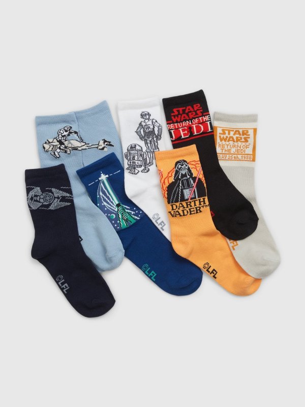 Kids | Star Wars™ Crew Socks (7-Pack)