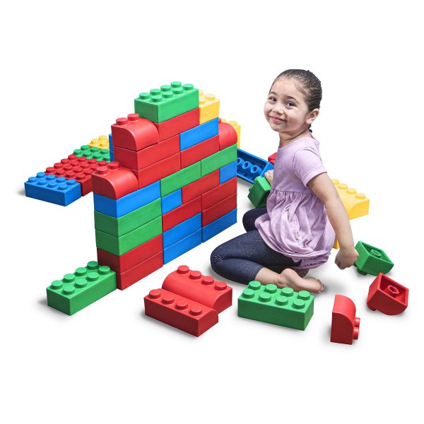 Jumbo Soft Building Blocks (12 pieces)
