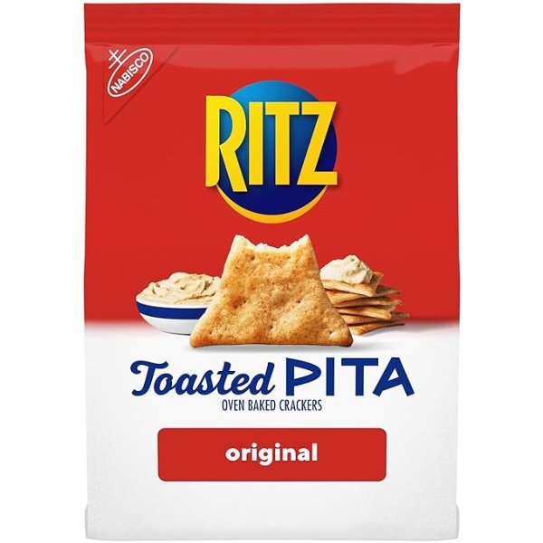 Toasted Original Pita Crackers, 8 oz