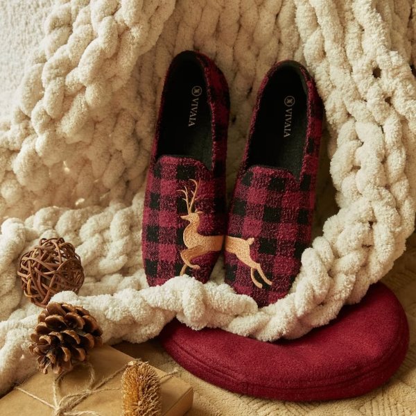 Squared-Toe Terry Knit Loafers