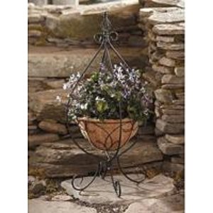 Essential Garden  Hanging Basket Plant Stand