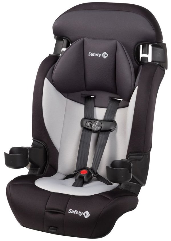 Grand 2-in-1 Harness Booster Car Seat - Black Sparrow
