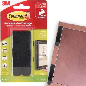 Command Large Picture and Frame Hanging Strips 4-Pairs