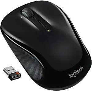 M325 Wireless Mouse for Web Scrolling - Black