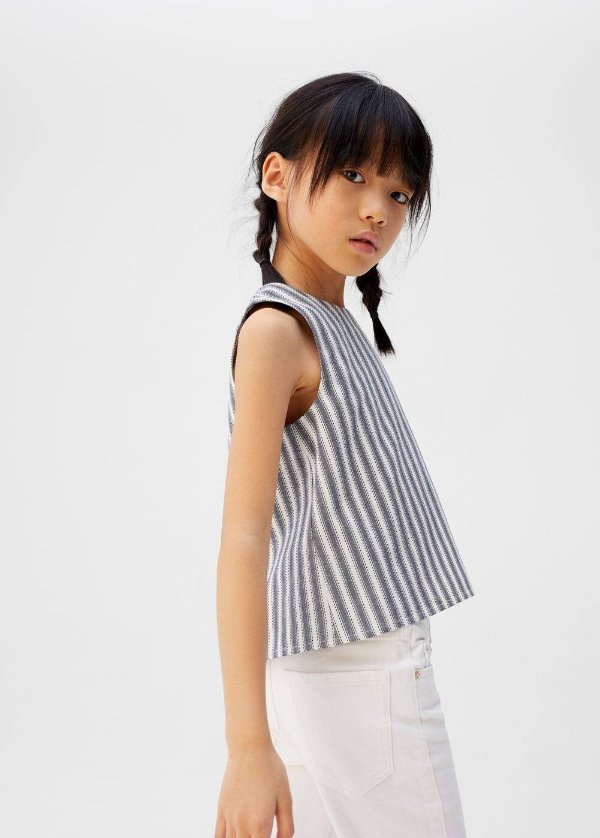 Striped crop top - Girls | OUTLET USA