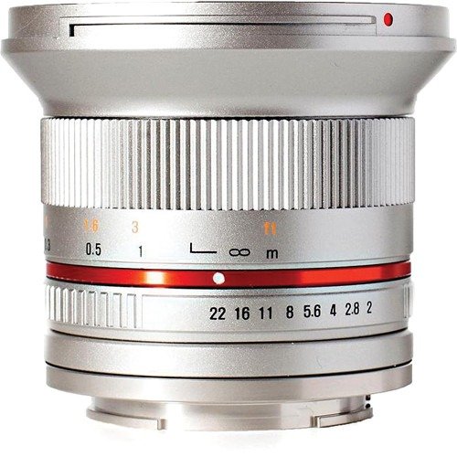 12mm f/2.0 超广角镜头 (Sony E卡口 黑色/ 银色)