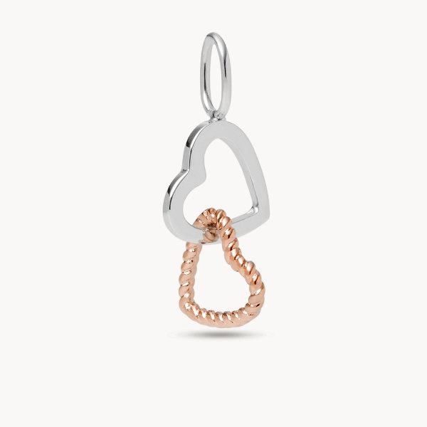 Oh So Charming Two-Tone Stainless Steel Charm