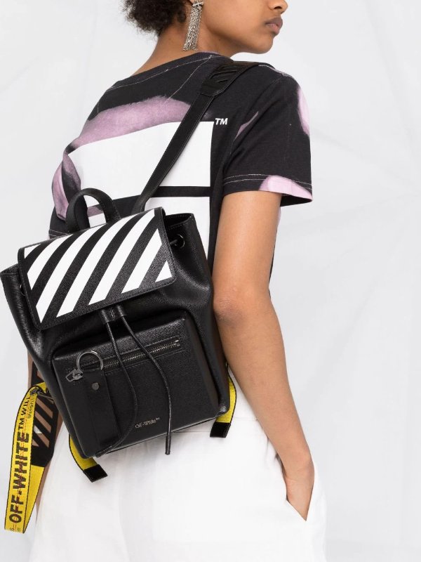 Diag two-tone backpack
