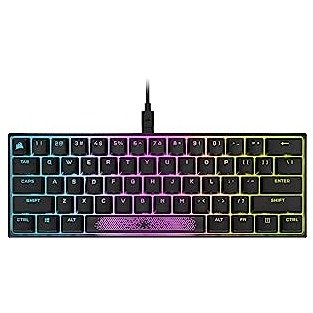 K65 RGB MINI 60% MX速度银轴 机械键盘