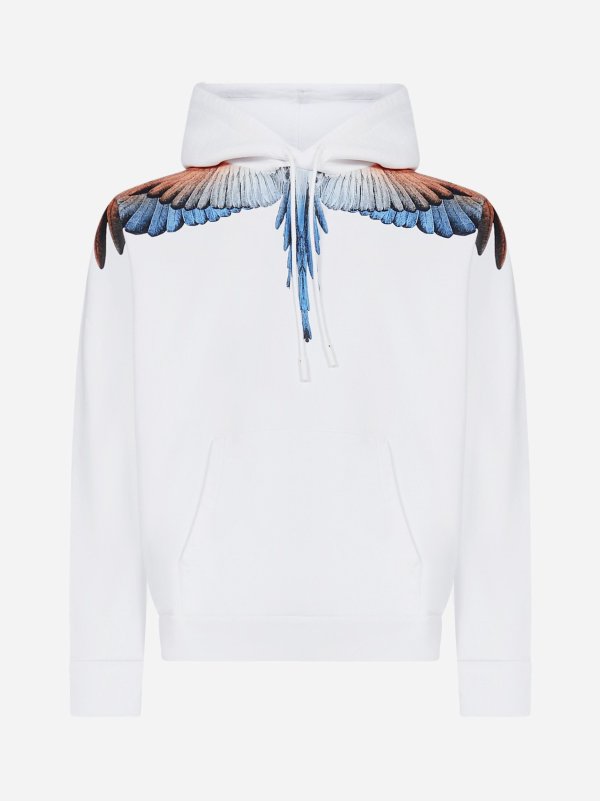 Wings cotton hoodie