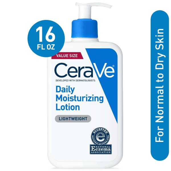 Daily Moisturizing Lotion for Normal to Dry Skin, 16 fl oz