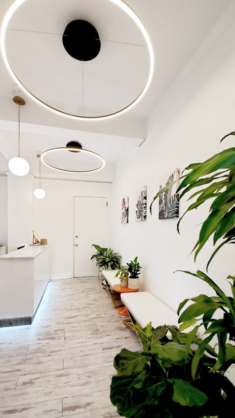 Reception area