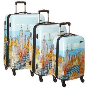 新秀丽Samsonite NYC Cityscapes纽约风情系列行李箱3件套
