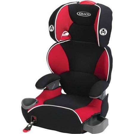 Affix High Back Booster Car Seat, Atomic Red