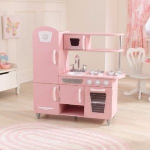 KidKraft Vintage Play Kitchen - Pink @ Jet.com